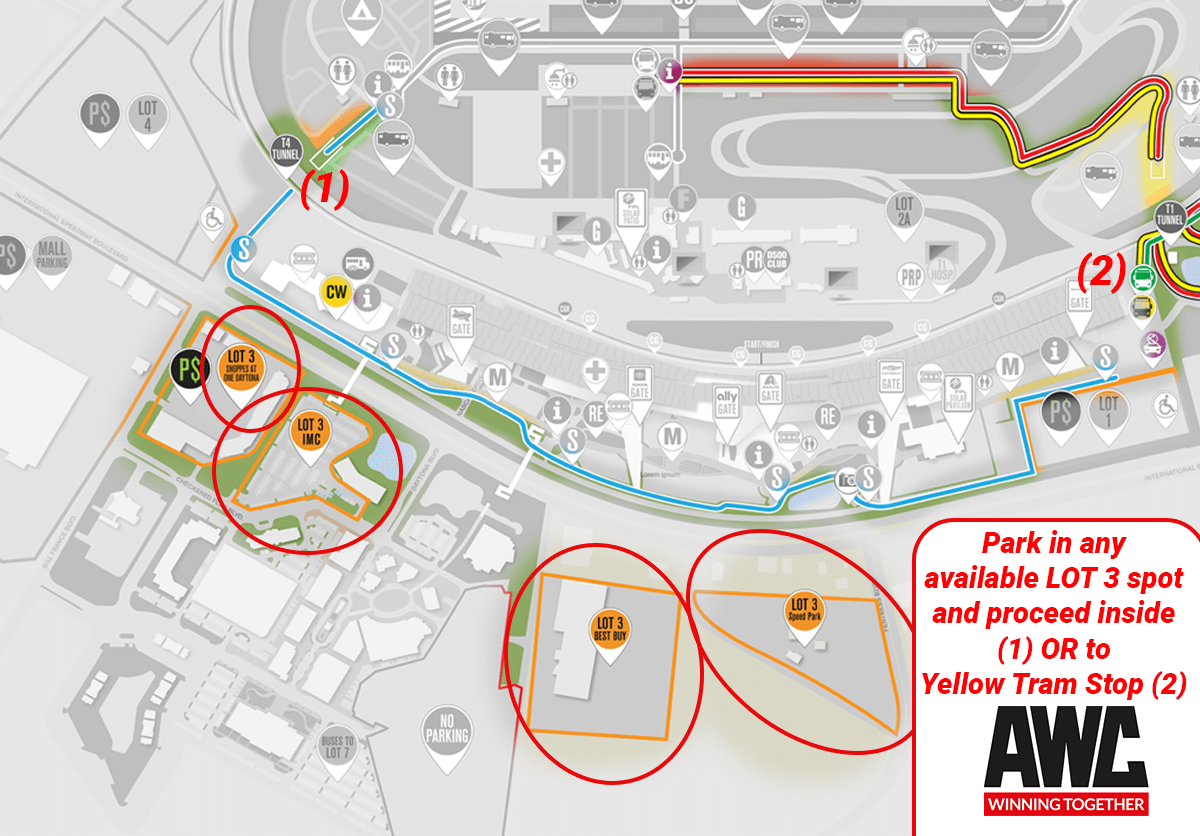 rolex24_24Parking map rolex24_24Parking map